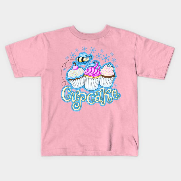 Cupcake Kids T-Shirt by thatscool